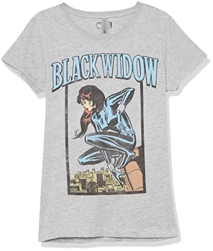 T-shirt Marvel Black Widow fille taille L ample qui ne se déforme pas après lavage