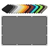 ️【Wasserdicht】Die Oberfläche dieses Sonnensegel wird wie Lotusblätter aussehen, wenn es auf Wasser trifft. Das Wasser kondensiert zu Tröpfchen und rollt an der Stoffoberfläche ab, anstatt durch den Stoff zu dringen.