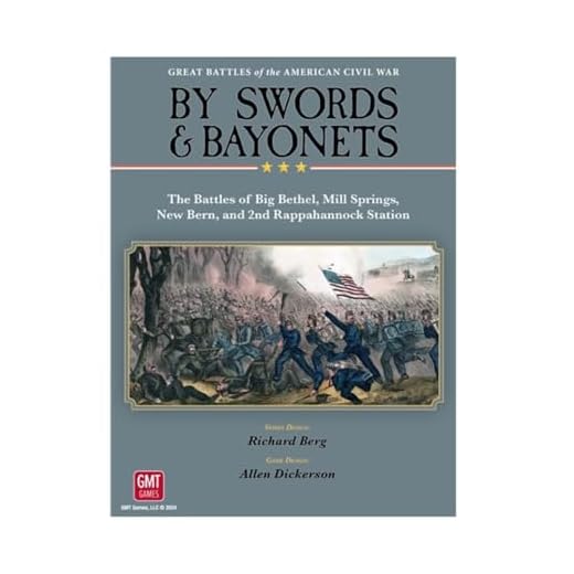 GMT Games by Swords & Bayonets, Great Battles of The American Civil War Board Game, for Adults 18+