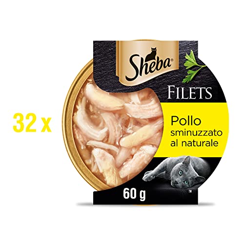 Sheba Filets Cibo Umido per gatti al gusto Pollo