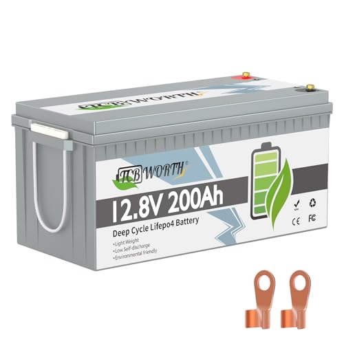 TCBWORTH 12V 200Ah _S`ECIobe[ 200ABMS 2560Wo͓d 10Ngp\ ቷی@\t LiFePO4obe[ ~dr̒u \[[dVXe RV LsOJ[ Ԓ Lv {