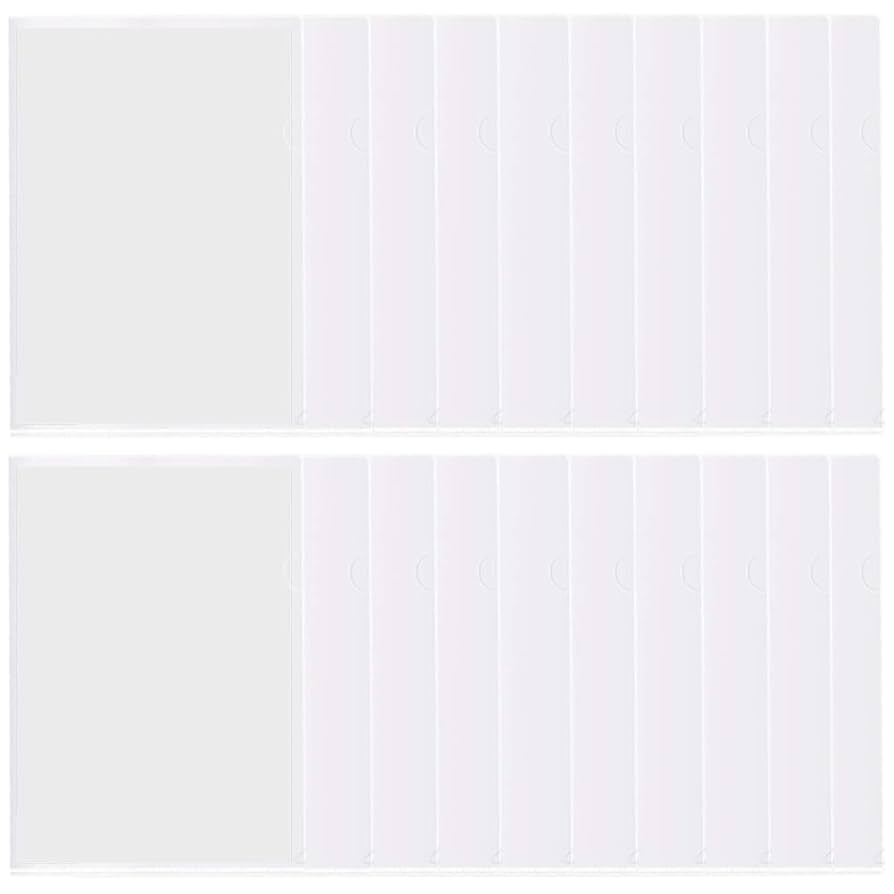 Amazon.co.jp: クリアホルダー A4 クリアファイル 20個セット