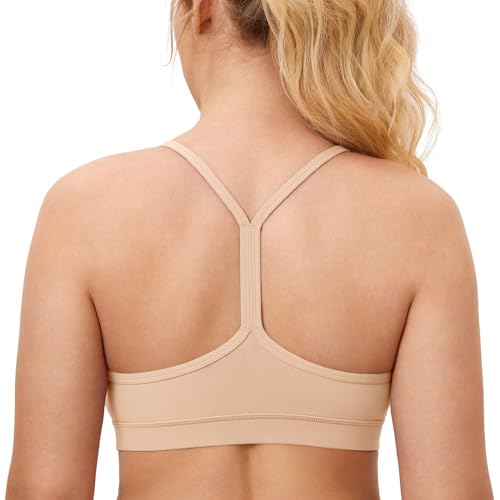 Image of MOMANDA Yoga Nursing Bras for Breastfeeding Fixed Y Back Soft Support Nursing Sports Maternity Bra