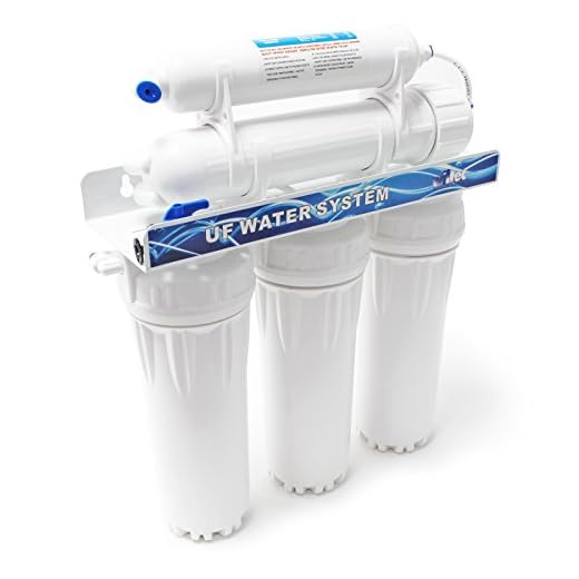 Naturewater 5-stegs ultrafilteranläggning 2000 l/dag vattenfilter