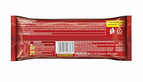 Image of Top Ramen Instant Noodles Curry Veg 280g | Flavorful Curry Veg Noodles, Quick Spicy Meal, Perfect for Veggie Lovers , 280 gm