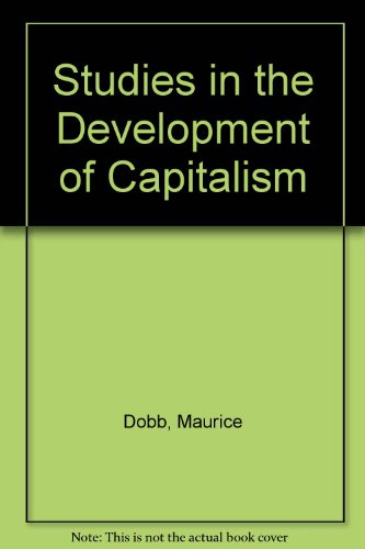 Studies in the development of capitalism (Routl... B0007J8IEY Book Cover