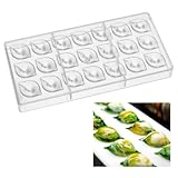 Moules à chocolat, moule transparent en polycarbonate pour chocolat, moules rigides en PC pour bonbons sucrés, moule en polycarbonate pour bonbons faits maison pour mariage, anniversaire, moule de