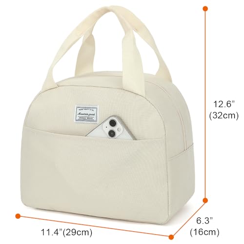 lunch bag women & men,Insulated Cooler Lunch Box Adult Water Resistant Lunch tote bag Shoulder strap not included