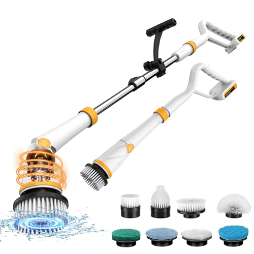 1500 RPM Electric Spin Scrubber for Dewalt 20V Battery (NO