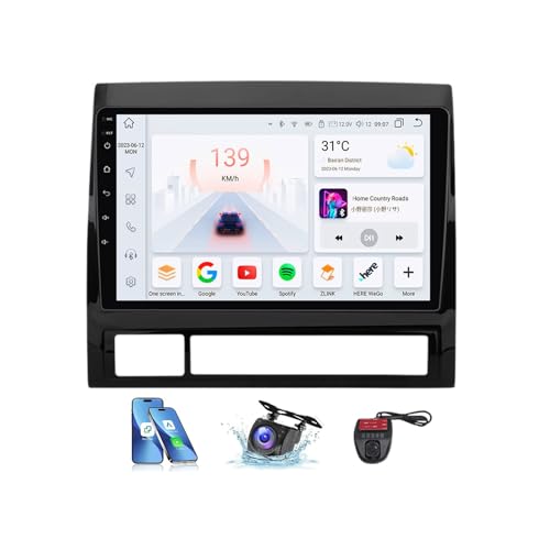 Autoradio Android 13 écran 9 pouces pour remplacer la radio d'origine Tacoma