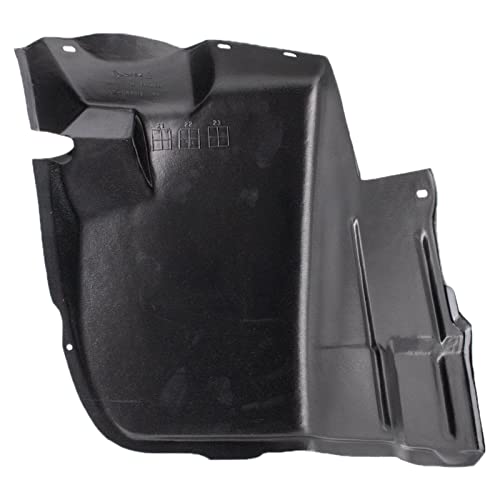 Image of TRQ Front Left Inner Fender Liner Black Drivers Side Compatible with 1995-2000 Chrysler Cirrus Dodge Stratus 1996-2000 Plymouth Breeze CH1248116