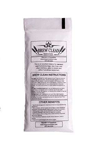 Kegerator Beer Line Cleaning Solution, 8 ounces of Brew Clean Refill