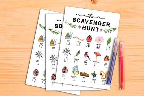 Scavenger Hunt Game - Cartas para Juego al Aire Libre miniatura 3