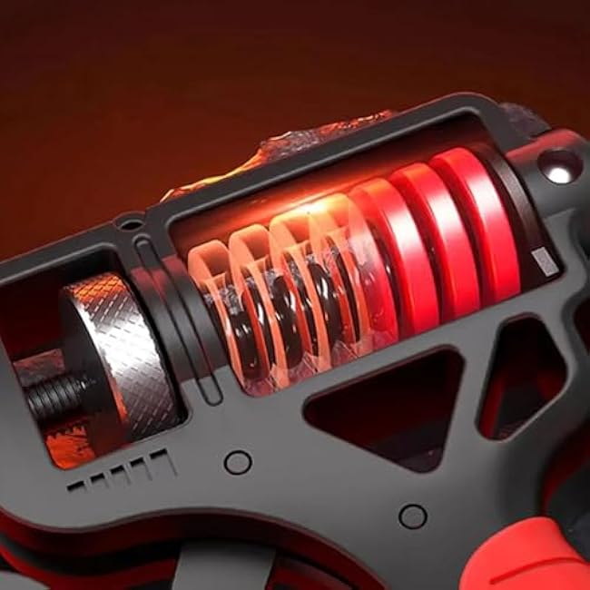 Grip Strength Trainer - Hand Grip Strengthener | Grip Strengthener Forearm Adjustable Resistance From 5kg To 165kg | For Musicians Athletes And Hand Injury Recovery | Hand Trainer