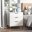 White 3 Drawers