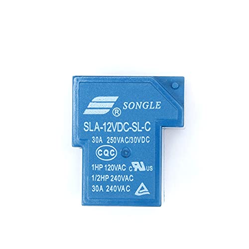 10PCS/Lot 12V Power Relays SLA-12VDC-SL-C T90 Blue 12V 30A 6PIN Original