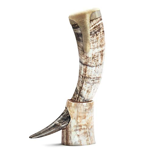 Norse Tradesman Drinking Horn Brass Rim, X-Large