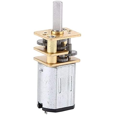 FTVOGUE N20 DC 6V 50RPM Mini Motor de reducción de velocidad Cover