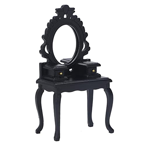 Dilwe 1:12 Puppenhaus Schminktisch Hocker, 15 X 5 cm, 3 Farben, Miniatur Schlafzimmerm?Bel Modell Dekoration DIY… – Bild 4