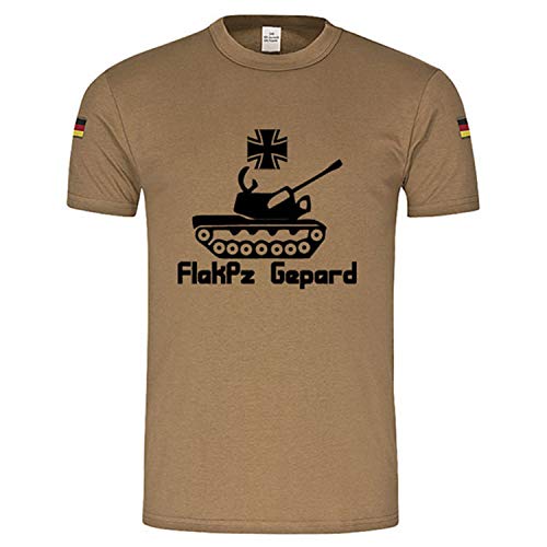 FlakPz Gepard Tropenshirt vert débardeur pour homme XXL
