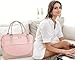 MATEIN Pink Laptop Bag for Women, Handbag with Laptop Compartment 15.6 Inch Ladies Briefcase Office Tote Work Bags for Women, Large Computer Hangbag for School Briefcase for Teacher, Office, Pink