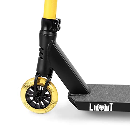 Limit Lmt66 Pro Stunt Scooter-Best Trick Scooters For Kids 6 Years And Up-Intermediate And Beginner Complete Freestyle Bmx Street Scooter For Teens Boys And Girls Gold #TOP7
