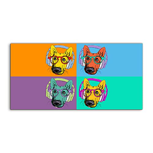 Art mural acrylique Berger Allemand tableau salon luxe 120x60