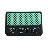 [Profils à double tonalité pour un son polyvalent] Basculez sans effort entre les profils sonores clairs et saturés à l'aide du bouton de tonalité intuitif de cet ampli de guitare portable. Montez pour des sons nets et clairs ou diminuez-le pour des effets d'overdrive riches et déformés. ce mini haut-parleur offre une qualité sonore dynamique, répondant à un large éventail de styles de jeu et de genres musicaux.