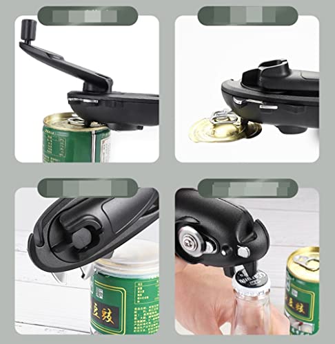 Uubrau Multifunctional Can Opener Can Opener Manual Handheld Strong Heavy Duty Can Opener Good Grips Anti-Slip Hand Grip Stainless Steel Ergonomic And Easy To Use #TOP5