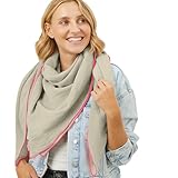✅ ÄUßERST LANGLEBIG & IN EUROPA HERGESTELLT- Mit der richtigen Pflege bereiten Dir die Salt & Sand Schals & Tücher für Damen lange Freude