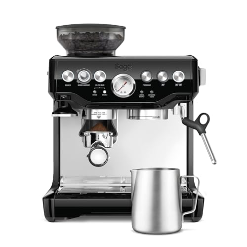 Sage - The Barista Express - Kaffeemaschine mit manuellem Milchaufschäumer & Mahlwerk - Automatisches Mahlen, individueller Milchschaum - Schwarzer Sesam – Bild 5