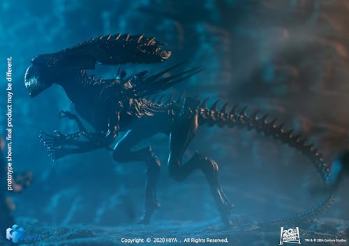 Hiya Toys Exquisite Mini Series 1/18 Scale 5 Inch AVP Battle Damage Alien Queen Action Figure Multic