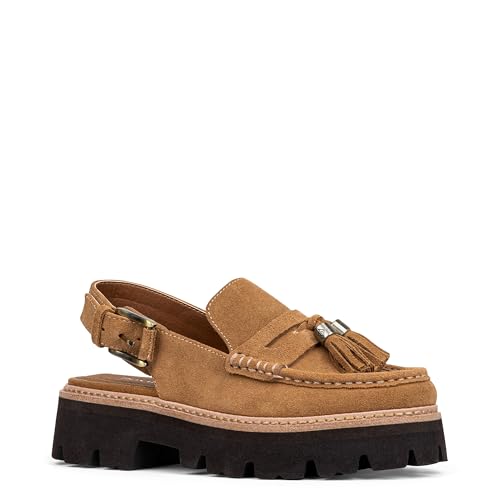 Image of Donald Pliner Women's Essex Slingback Loafers for Women - Comfortable Women's Shoes with EVA Lug Sole, Slingback Shoes