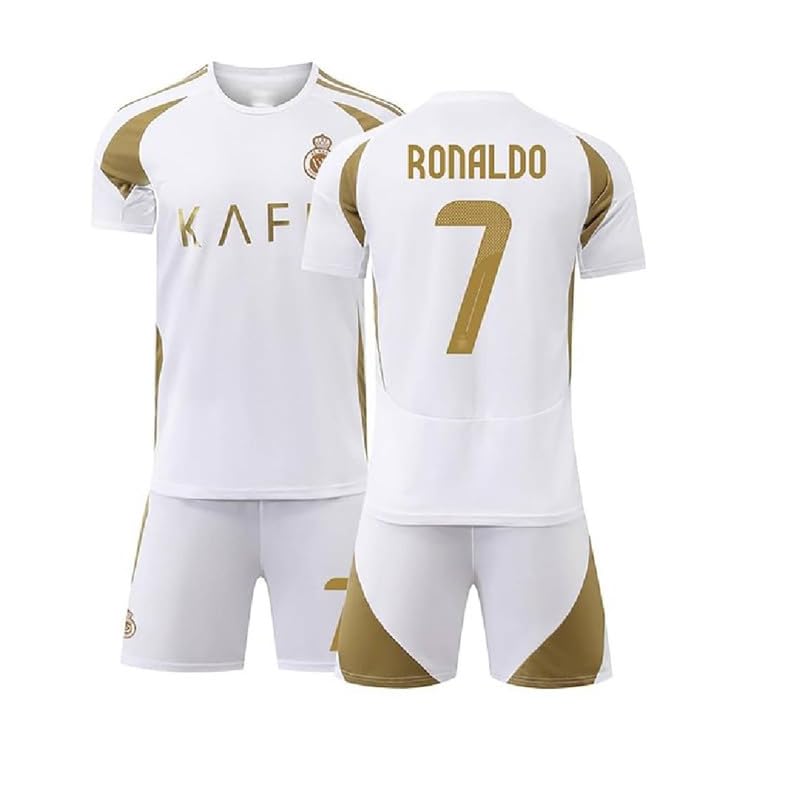 RJM Messi 10 Football Jersey Tshirt 2024 with Printed Shorts for (Men,Kids & Boys)