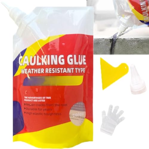 Stucco Per Riparazione Cemento E Calcestruzzo | 300g, Impermeabile E Antifessura | Per Pavimenti, Marciapiedi E Crepe