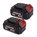 Jialimeiguo 2-Pack DCB200 5.0Ah Replacement Battery for Dewalt Max XR Lithium Ion 20V Battery DCB200 DCB204 DCB205 DCB203 DCB206 DCB180 DCD771C2 DCS355D1 DCD790B