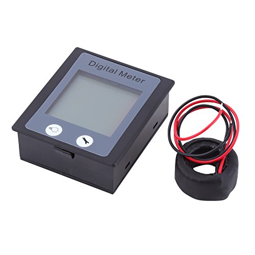 lvifloae 80 260V AC 100A Digital Monitoring Multimeter Ammeter Voltmeter Power Energy Tester with CT AC Multifunction Test Meter