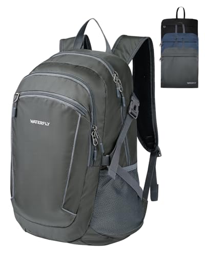 WATERFLY Faltbarer Wanderrucksack 28L Tagesrucksack – Ansicht 1