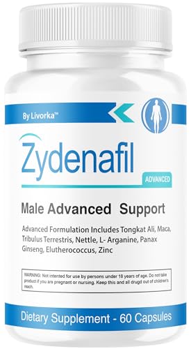 Zydenafil, Zydenafil Pills for Men, ZydenafilPills for Men Advanced Formula, Zydenafil Pills All Natural Supplement Support, ZydenafilPills Advanced Formula, 60 Capsules for 1 Month