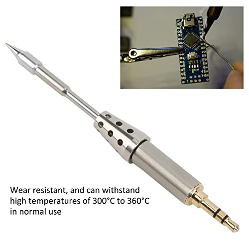 Image of TSB02 Soldering Iron Tip for TS80P TS80 Aluminum Alloy Heating Core Internal Heating Soldering Bit 300-360C Universal for Electronics Repair