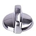 Bestpart Compatible 4 Pack Knobs Replacement for General Electric GE Stove WB03T10284 AP4346312 PS2321076 Stainless Steel Finish