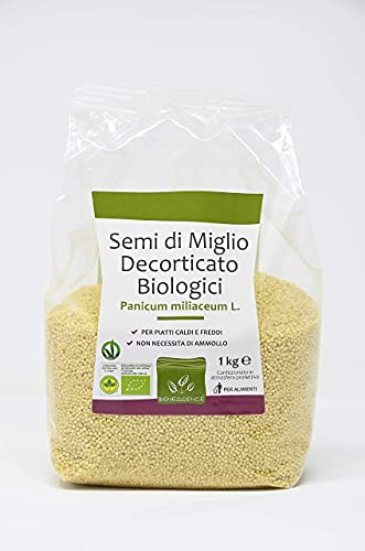 Graines de Millet Décortiquées Biologiques 1000 gr