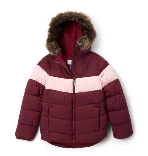 Columbia Youth Arctic Blast III Jacket, Rich Wine/Satin Pink, XX-Small