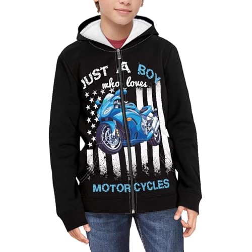 Cars Theme Boys 8-16 Years Zip Up Hoodie Comfy Long Sleeve with Pockets Casual Kid Hooded Sweatshirts3