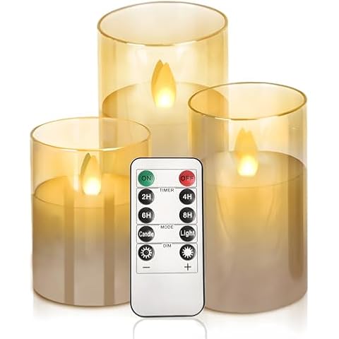 Bougies LED Flamme vacillante Lam(MS)pen Cover