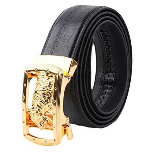 Ceinture automatique en cuir avec strass pour homme et femme tendance