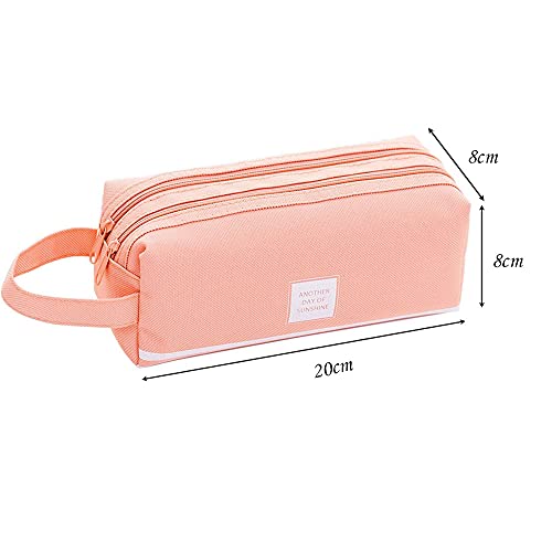 2 Pezzi Astuccio Portamatite Make up,Astuccio in