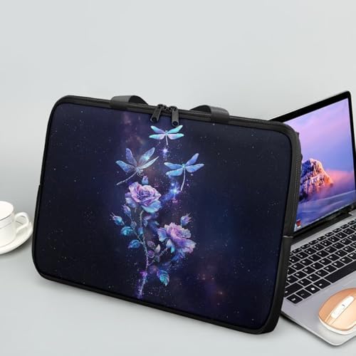 Laptop Bag Case Womens Mens Leather Briefcase with Handle Casual Computer Carrying Bag Cover 10 Inch- 17 Inch2