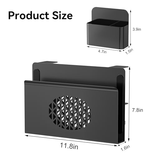 Support ordinateur portable à pince Josmimic, rangement acier sans perçage - 8