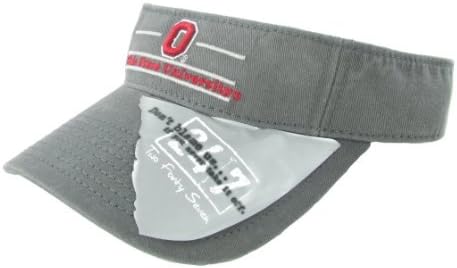 The Game Ohio State Buckeyes Charcoal Grey Adjustable Bar Visor